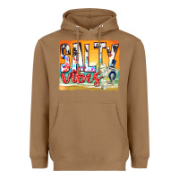 Toasted Coconut salty vibes Heavyweight Hoodie - texasbilliewilder