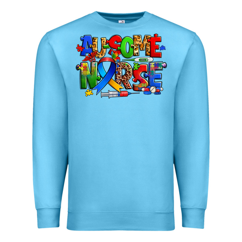 Ausome Autism Nurse Premium Sweatshirt by Zillion Design Studio | Teevron