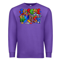 Purple ausome autism nurse Premium Sweatshirt - Zillion Design Studio