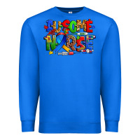 True Royal ausome autism nurse Premium Sweatshirt - Zillion Design Studio