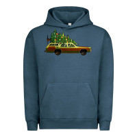 Pigment Midnight Navy christmas vacation car Urban Hoodie - Jasminsmagicworld