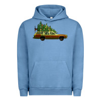 Pigment Pebble Blue christmas vacation car Urban Hoodie - Jasminsmagicworld