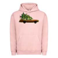 Pigment Salmon christmas vacation car Urban Hoodie - Jasminsmagicworld