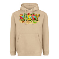 Mushroom sassy beach Heavyweight Hoodie - texasbilliewilder