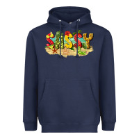 Navy sassy beach Heavyweight Hoodie - texasbilliewilder