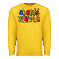 Lemon ausome autism teacher Premium Sweatshirt - Zillion Design Studio