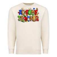 Sandshell ausome autism teacher Premium Sweatshirt - Zillion Design Studio