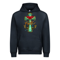 Navy cross faith Urban Hoodie - BarkalooDesign