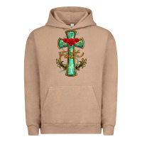 Pigment Burro cross faith Urban Hoodie - BarkalooDesign