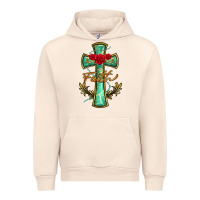 Sandshell cross faith Urban Hoodie - BarkalooDesign