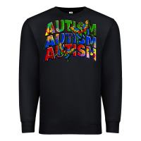 Black autism autism autism Premium Sweatshirt - Zillion Design Studio