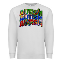 Dove Grey autism autism autism Premium Sweatshirt - Zillion Design Studio