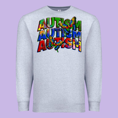 Autism Autism Autism Premium Sweatshirt Designed By Zillion Design Studio