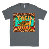 Charcoal Heather taco tribe Classic Tee - BarkalooDesign