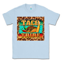 Dusty Blue taco tribe Classic Tee - BarkalooDesign