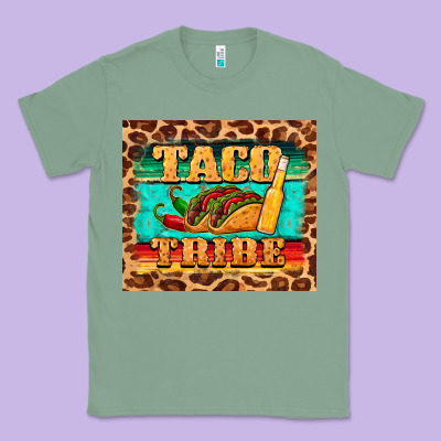 Taco Tribe Classic Tee Designed By Barkaloodesign