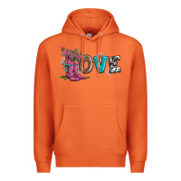 Carrot valentines day love and boots Premium Hoodie - AdoDesignShop