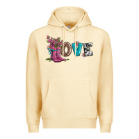 Pina Colada valentines day love and boots Premium Hoodie - AdoDesignShop