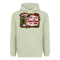 Matcha all i want for christmas is a cow highland calf Heavyweight Hoodie - RanaPortraitStore
