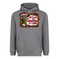 Storm all i want for christmas is a cow highland calf Heavyweight Hoodie - RanaPortraitStore