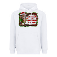 White all i want for christmas is a cow highland calf Heavyweight Hoodie - RanaPortraitStore