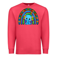 Cardinal autism elephant rainbow Premium Sweatshirt - Zillion Design Studio