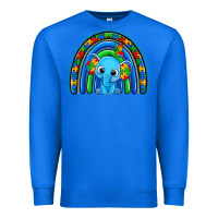 True Royal autism elephant rainbow Premium Sweatshirt - Zillion Design Studio