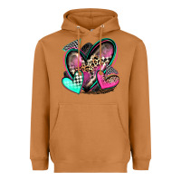 Meerkat race hearts Heavyweight Hoodie - Zillion Design Studio
