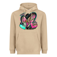 Mushroom race hearts Heavyweight Hoodie - Zillion Design Studio