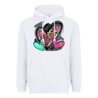 White race hearts Heavyweight Hoodie - Zillion Design Studio