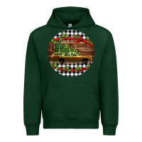 Forest Green Christmas vacation car Christmas Urban Hoodie - Jasminsmagicworld