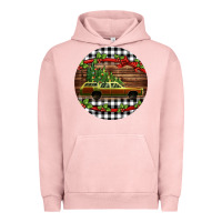 Pigment Salmon Christmas vacation car Christmas Urban Hoodie - Jasminsmagicworld