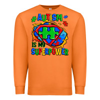 Carrot autism is my superpower ripped shirt Premium Sweatshirt - Zillion Design Studio