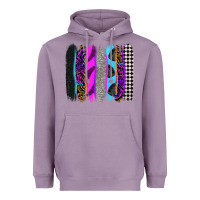 Lavender race brushstrokes Heavyweight Hoodie - Zillion Design Studio