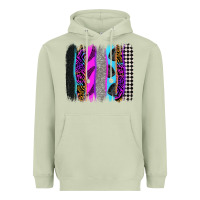 Matcha race brushstrokes Heavyweight Hoodie - Zillion Design Studio