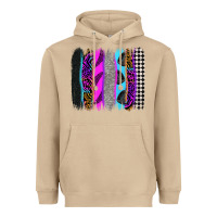 Mushroom race brushstrokes Heavyweight Hoodie - Zillion Design Studio
