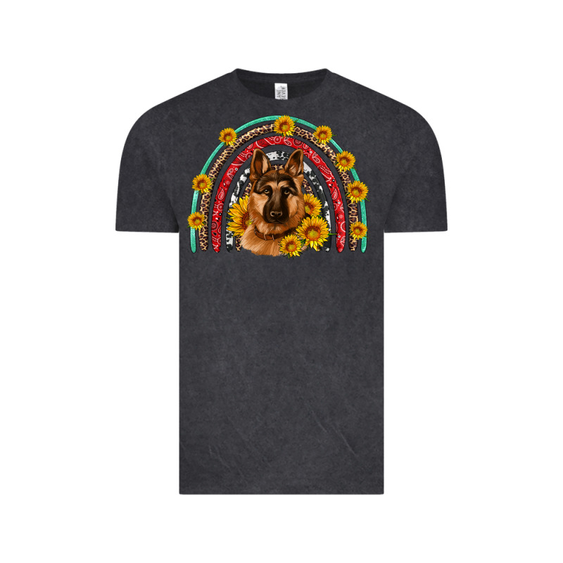 German Shepherd Rainbow Vintage Tee by Artiststas | Teevron