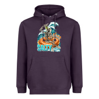 Plum stay salty Heavyweight Hoodie - texasbilliewilder