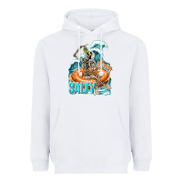 White stay salty Heavyweight Hoodie - texasbilliewilder