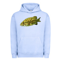 Pigment Grape Ice Smallmouth Bass Fish Illustrations Urban Hoodie - LillyAllenDesigns