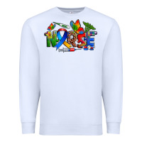 White autism nurse Premium Sweatshirt - Zillion Design Studio
