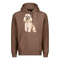 Chestnut standart poodle Premium Hoodie - Artiststas