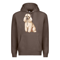Coffee standart poodle Premium Hoodie - Artiststas