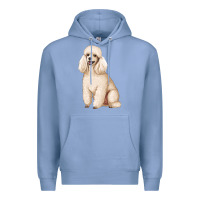 Colony Blue standart poodle Premium Hoodie - Artiststas