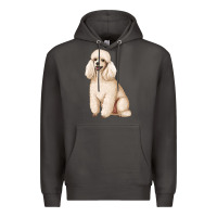 Smoke standart poodle Premium Hoodie - Artiststas