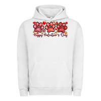 Pigment Lunar Rock happy valentines day paws Urban Hoodie - NancyCooperArtShop