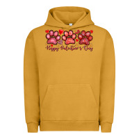 Happy Valentines Day Paws Urban Hoodie | Teevron