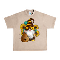 Western Bee Gnomes Beehive Honey Sunflowers Gemstone Urban Heavy Tee | Teevron