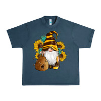 Midnight Navy western bee gnomes beehive honey sunflowers gemstone Urban Heavy Tee - Artiststas