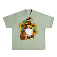 Oil Green western bee gnomes beehive honey sunflowers gemstone Urban Heavy Tee - Artiststas